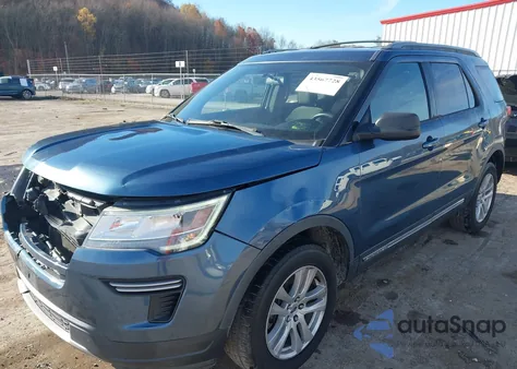 2018 Ford Explorer Xlt z USA, uszkodzony, nr VIN 1FM5K8DHXJGC07062